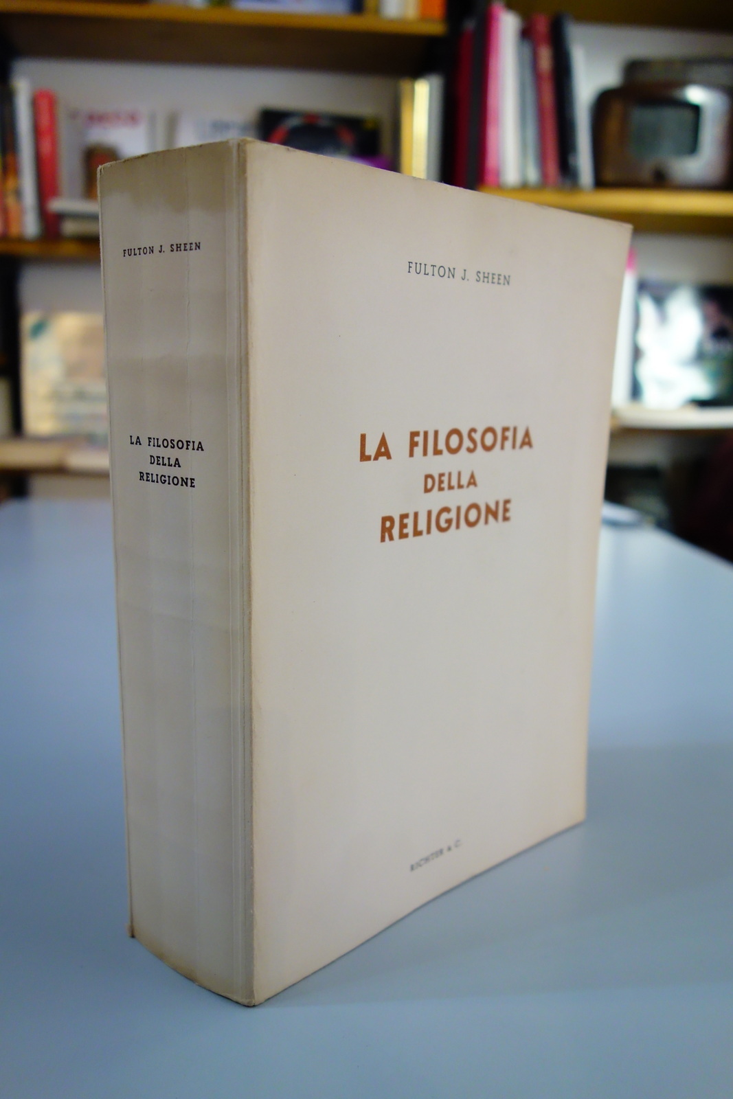 LA FILOSOFIA DELLA RAGIONE FULTON SHEEN RICHTER 1955 SECONDA ED.