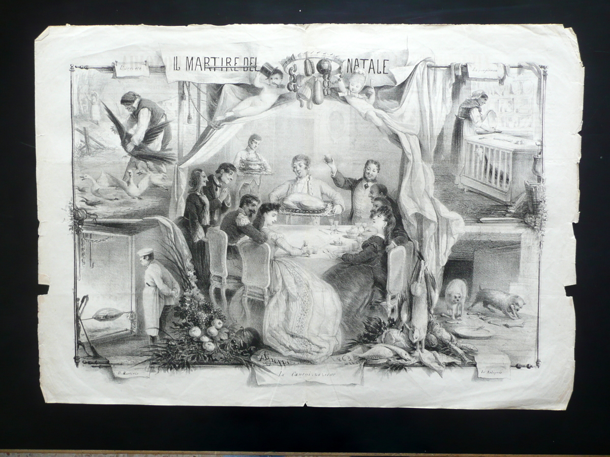 La Gastronomia Giornale Eccitar l'Appetito Supplemento Spirito Folletto Tavola