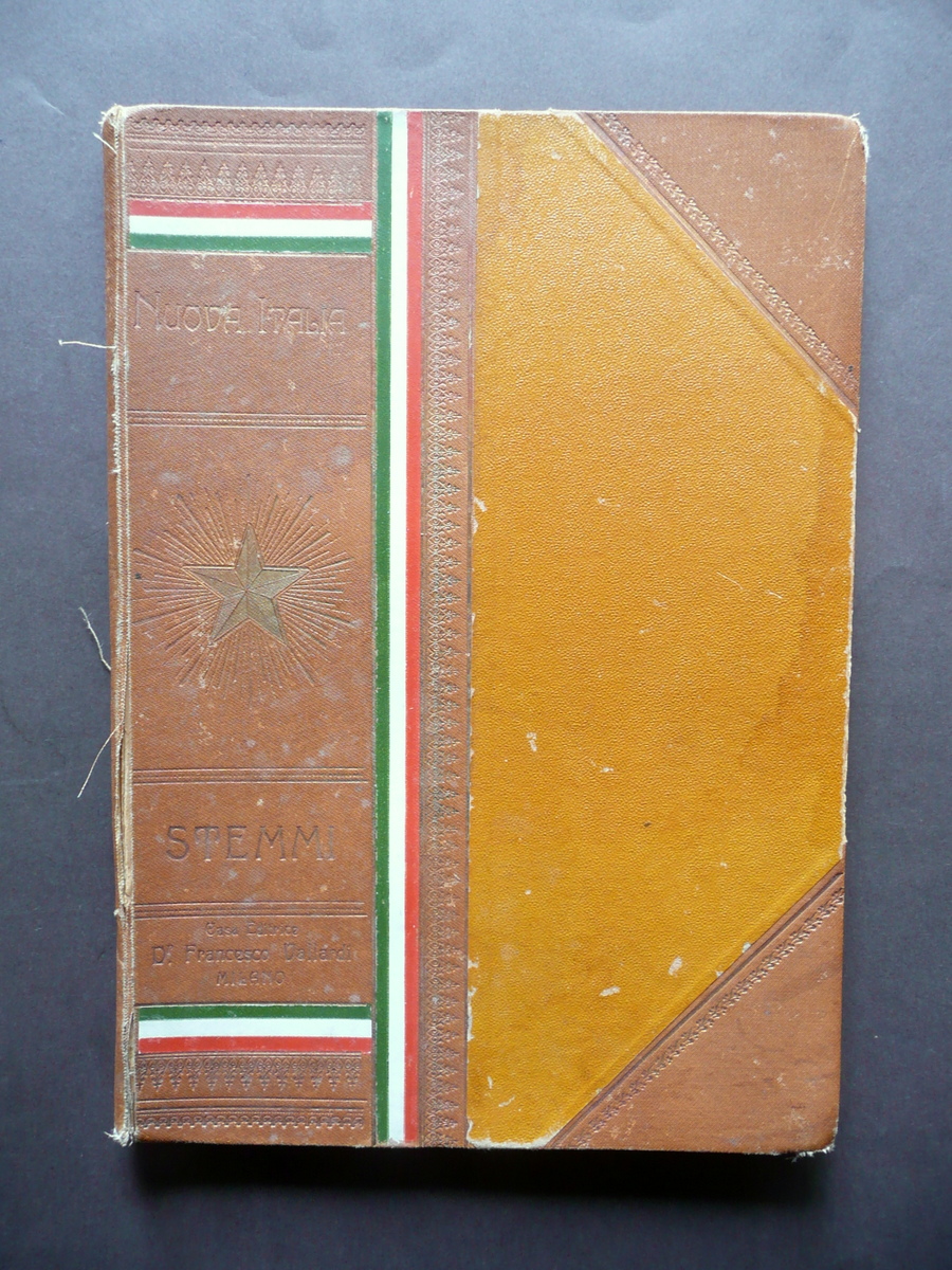 La Nuova Italia Stemmi Vallardi Milano Primo '900 Araldica Blasoni …