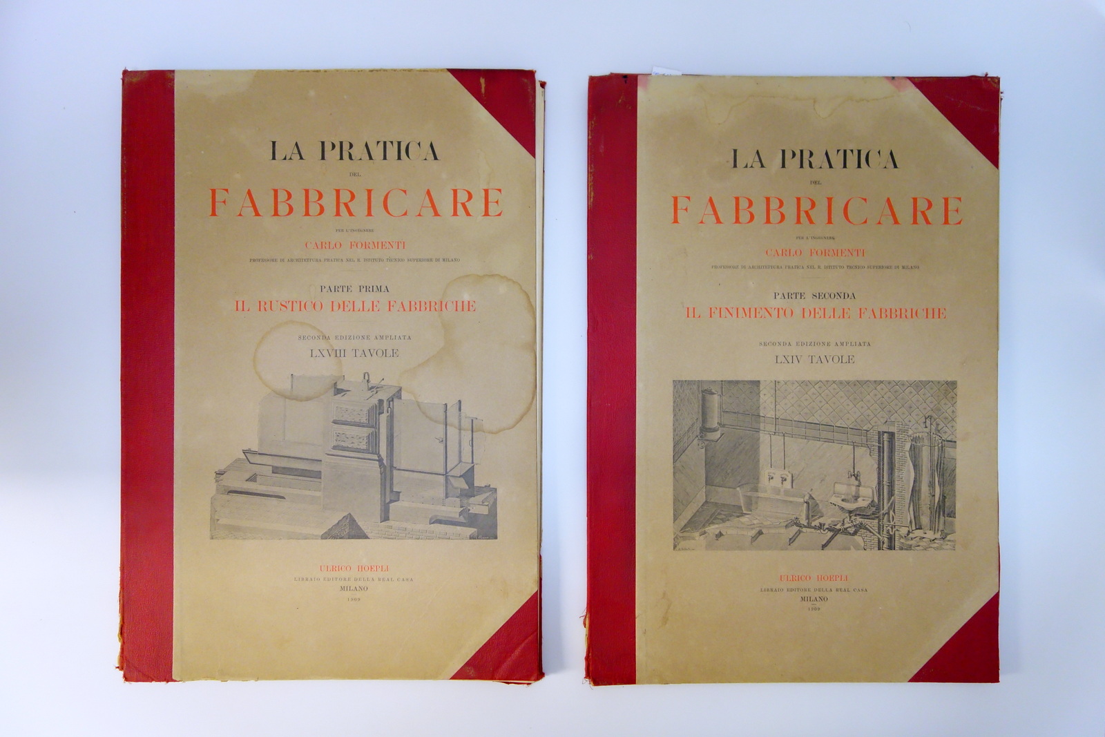 La Pratica del Fabbricare C. Formenti Hoepli Milano 1909 Parte …