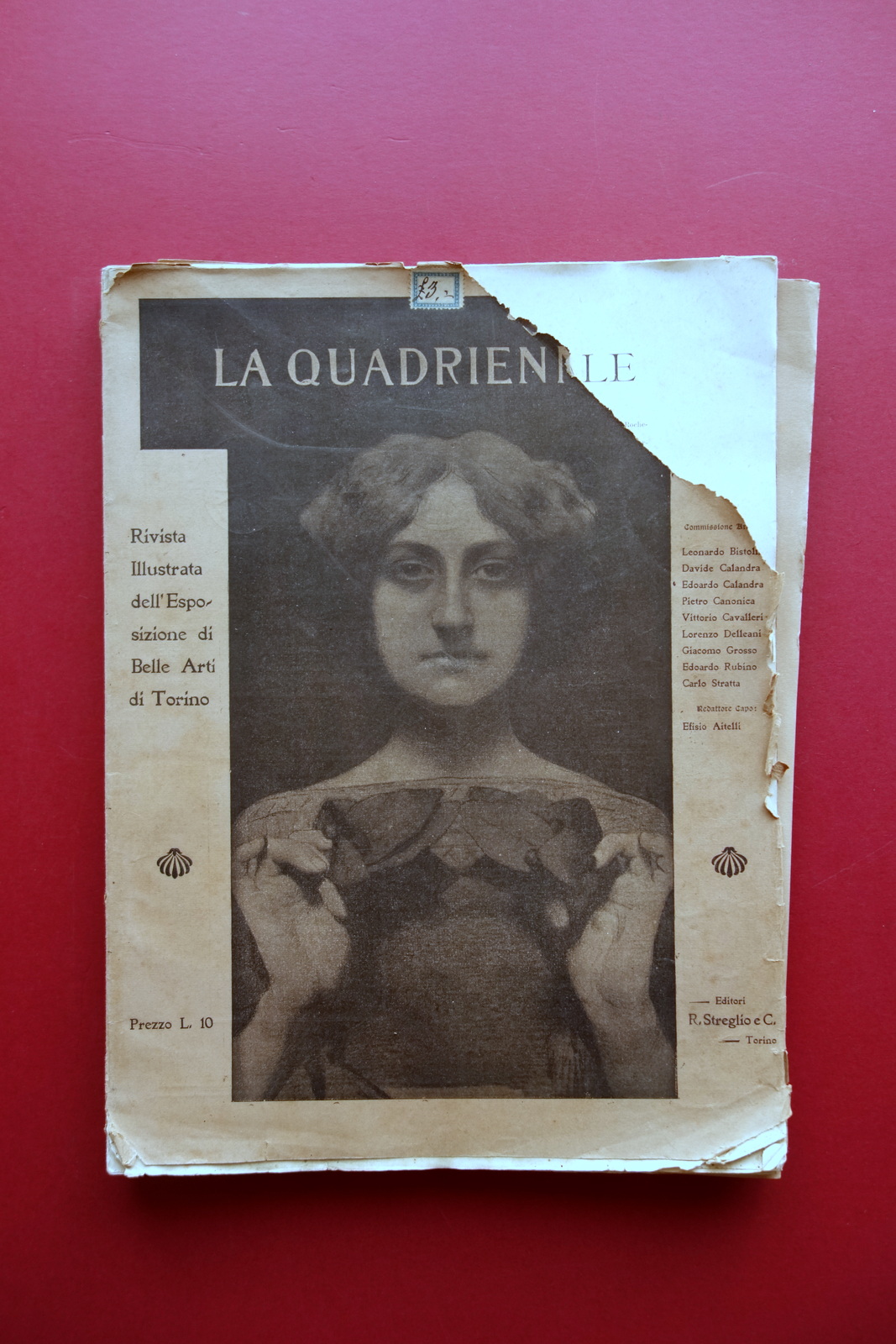 La Quadriennale 20 Numeri Torino 1902 Due Acqueforti Fontanesi Turchetti …