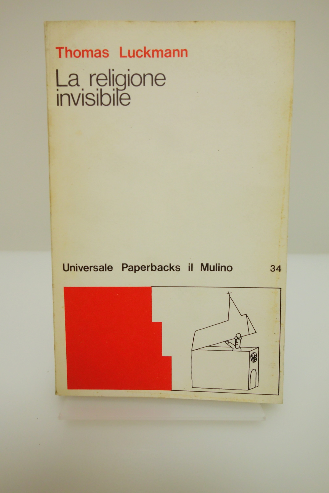 LA RELIGIONE INVISIBILE LUCKMANN IL MULINO 1969