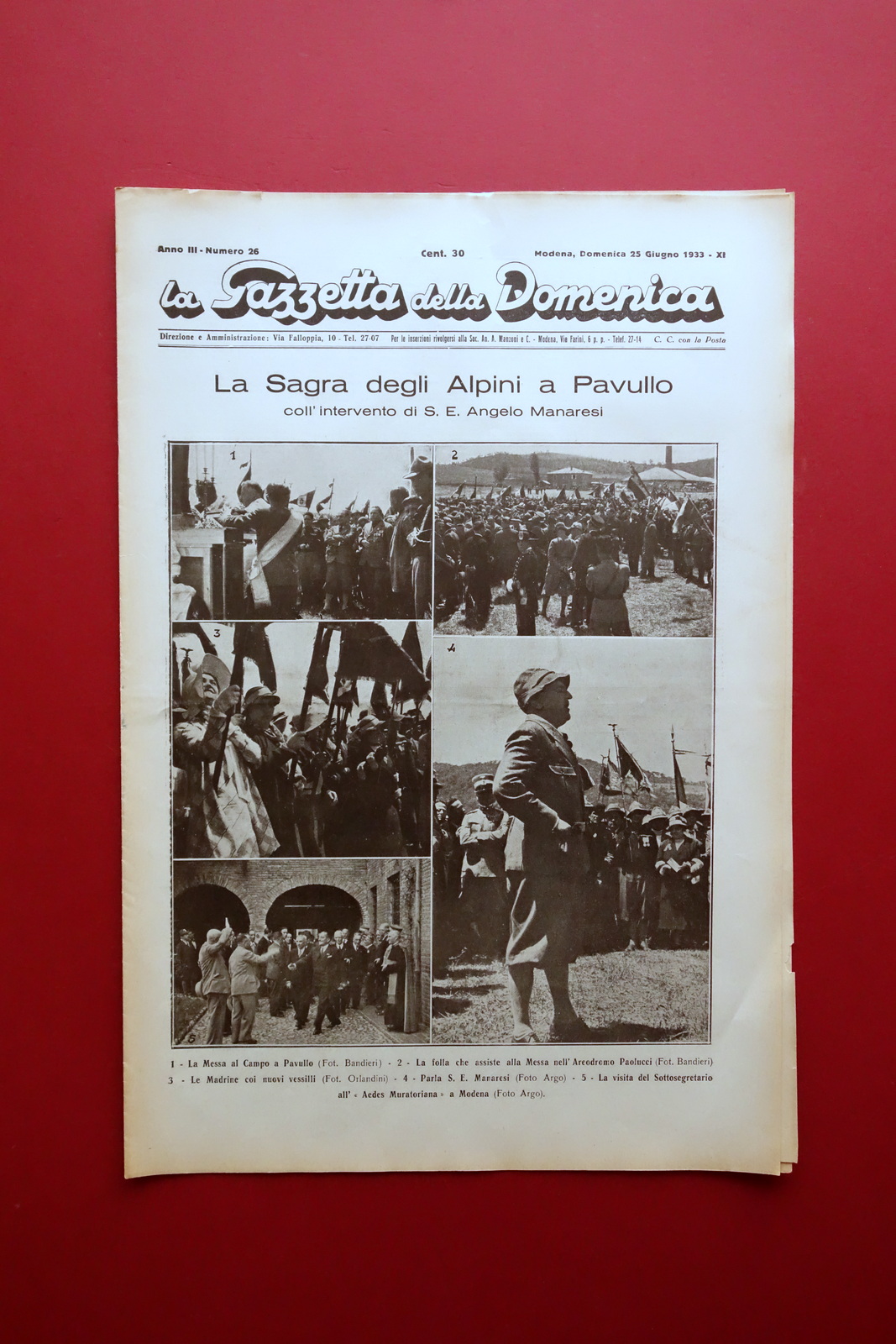 La Sagra degli Alpini a Pavullo Gazzetta della Domenica Modena …