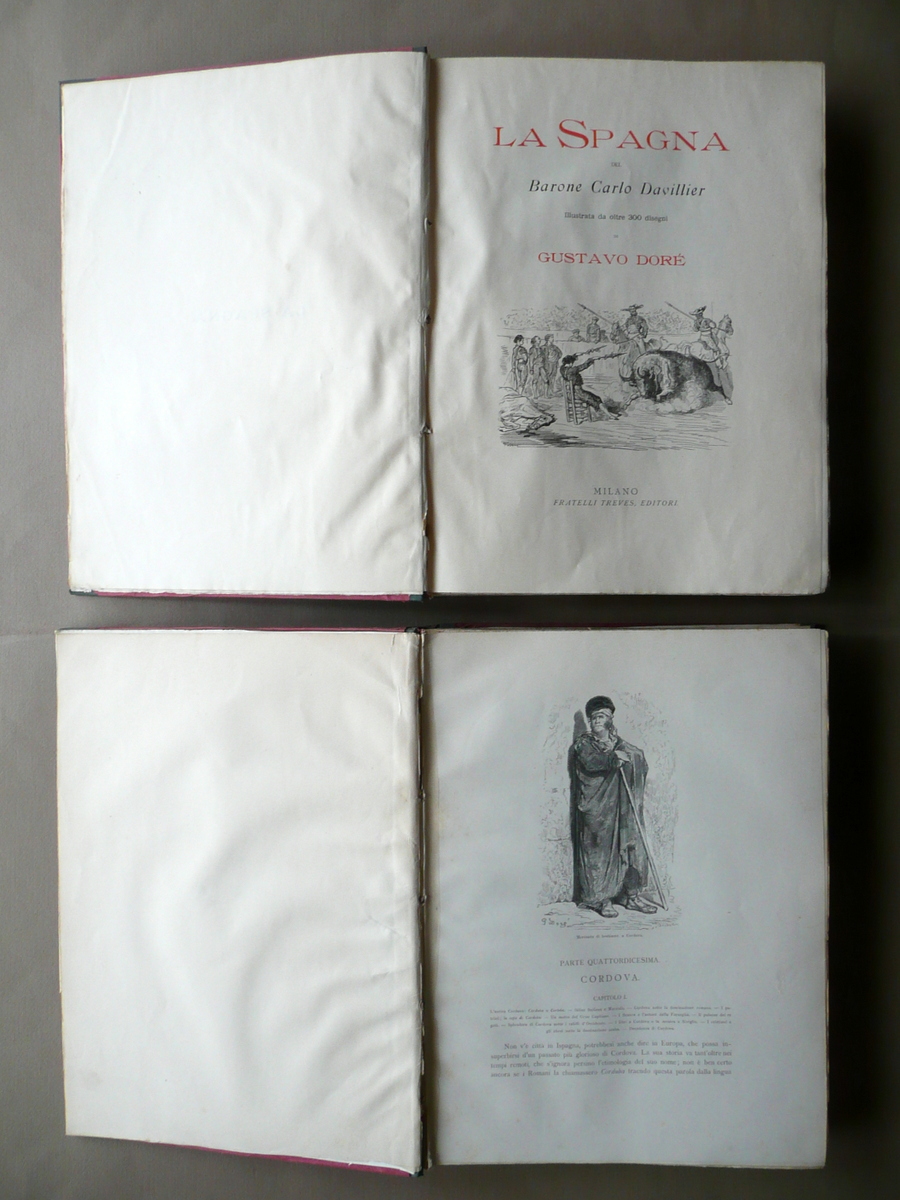 La Spagna Barone Carlo Daviller Illustrata da Gustavo DorÈ Treves …