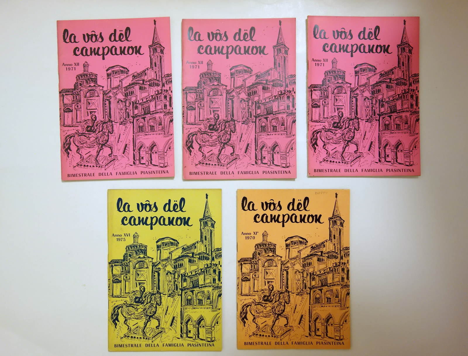 La Vos del Campanon 1970 Num. 1 1971 Num. 1-2-3 …