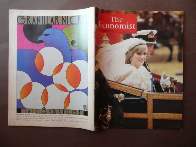 Lady Diana Charles Matrimonio 1981 The Economist Gossip Inghilterra Monarchia