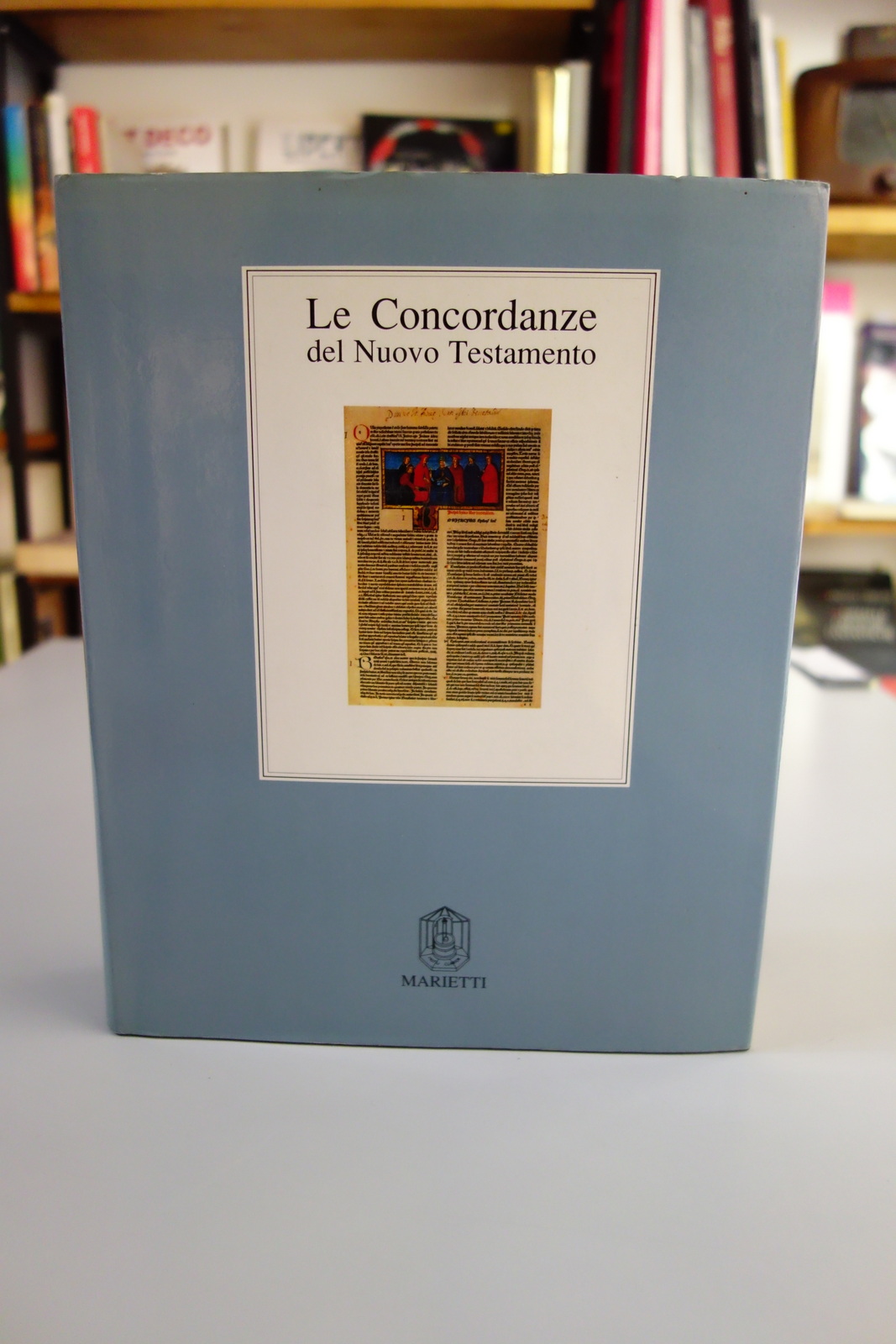LE CONCORDANZE DEL NUOVO TESTAMENTO GHIBERTI PACOMIO C.M. MARTINI MARIETTI …