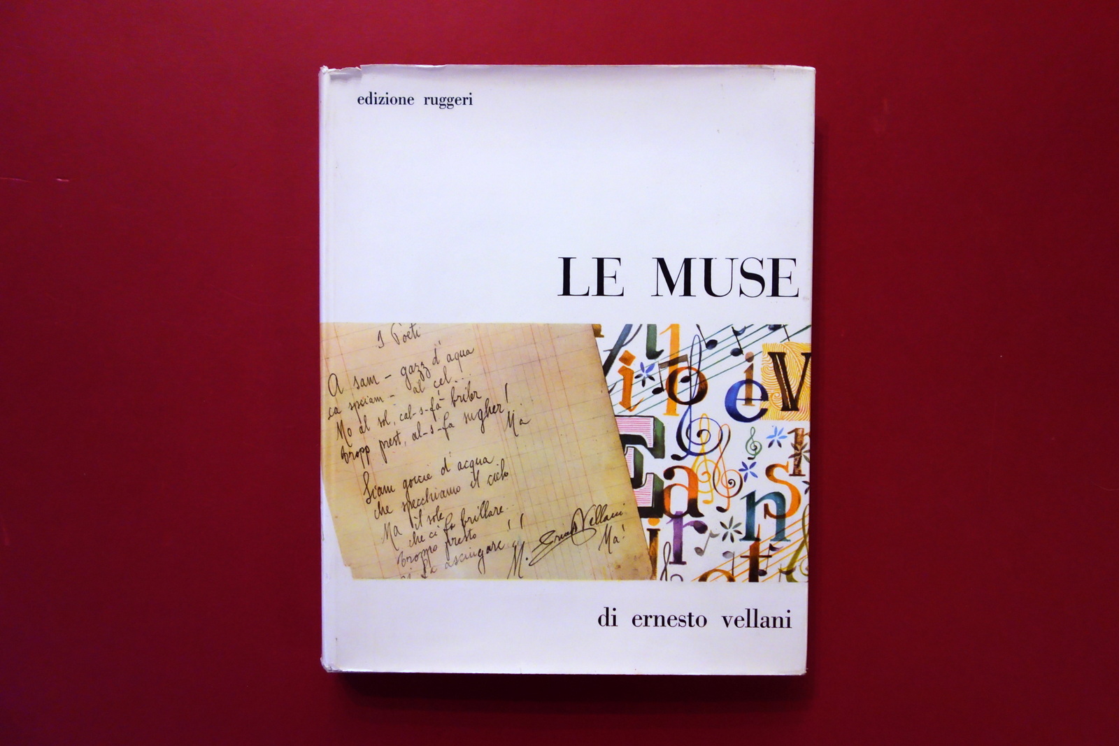 Le Muse Musiche Poesie e Commedie di Ernesto Vellani Ed. …