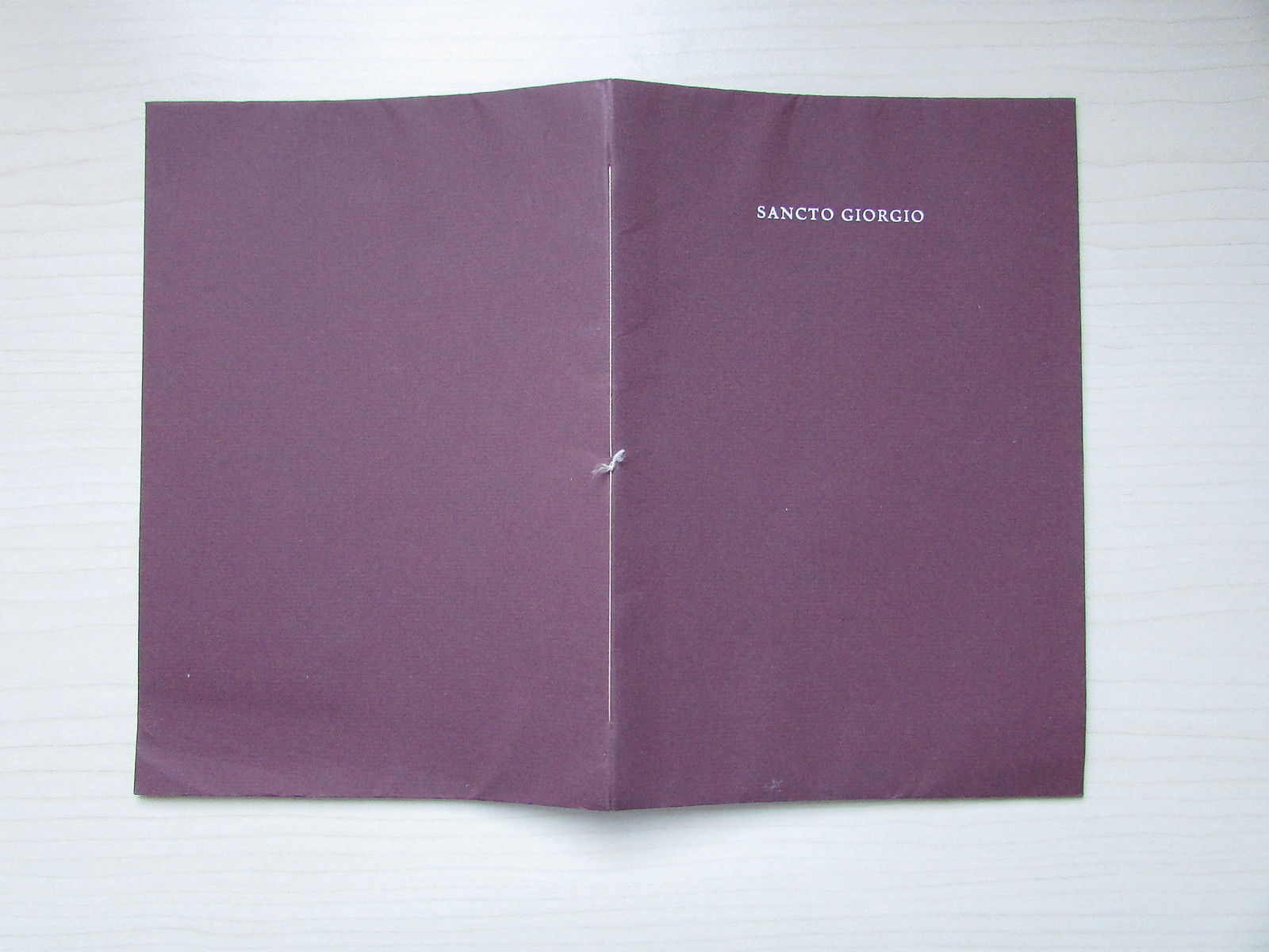 Leggenda San Giorgio Cini 1975 Sancto Giorgio Cavaliere Dedica autografa