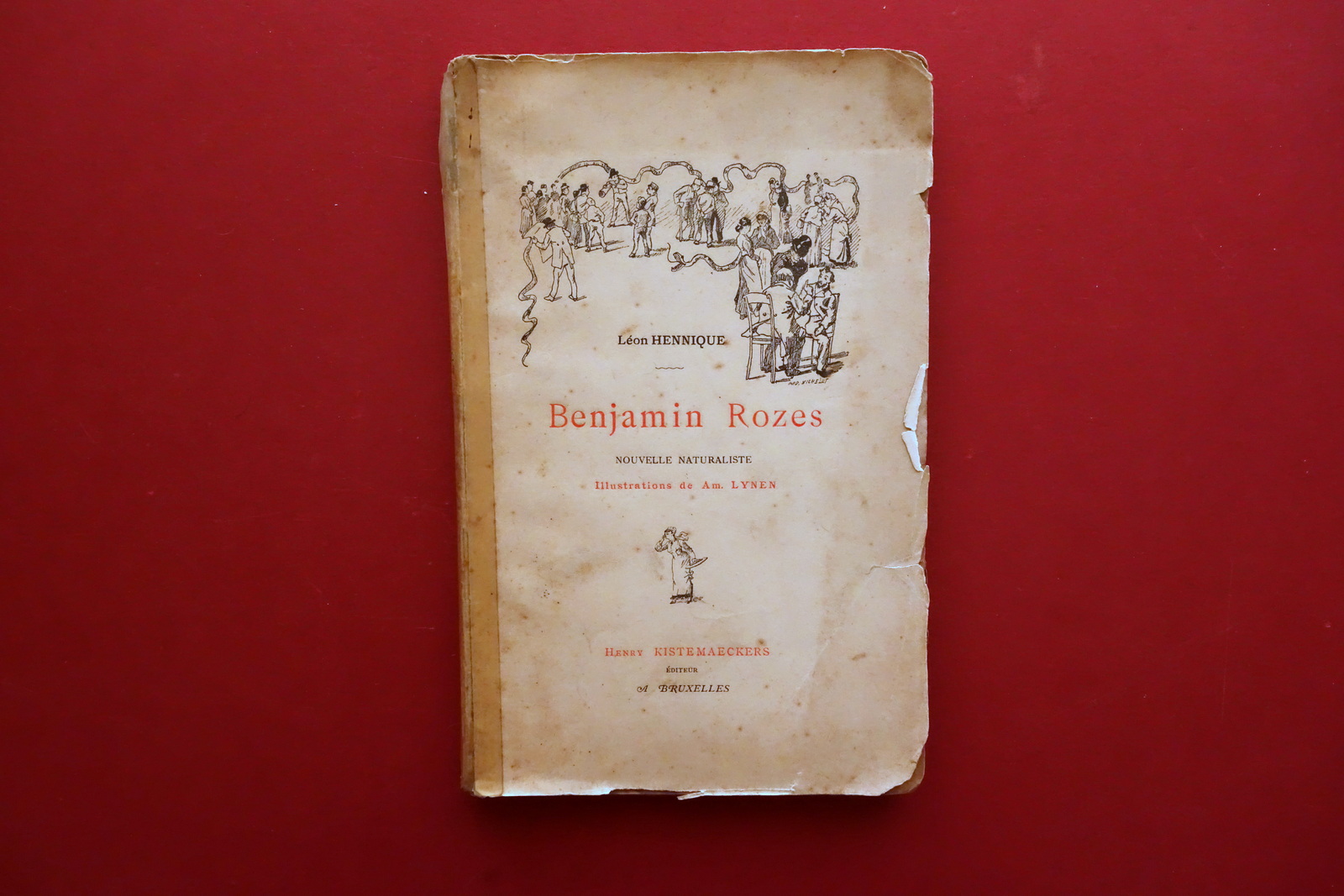 Leon Hennique Benjamin Rozes Nouvelle Naturaliste Kistemaeckers Bruxelles