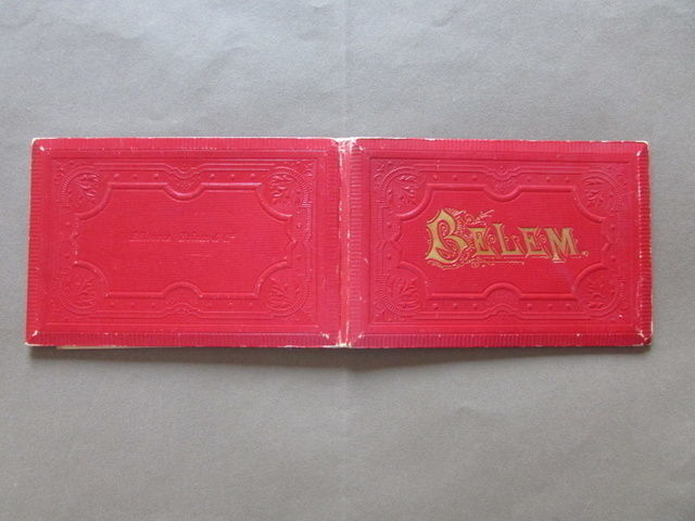 Libretto Fisarmonica Vedute Belem Torre Cattedrale Portogallo Viaggi Turismo