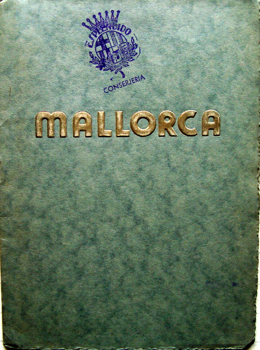 Libretto Turistico Mallorca anni'20 Alfonso Hotel stazione climatica e turismo