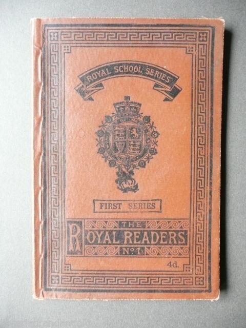 Libri Infanzia Royal Readers Numero 1 Incisioni Londra 1905