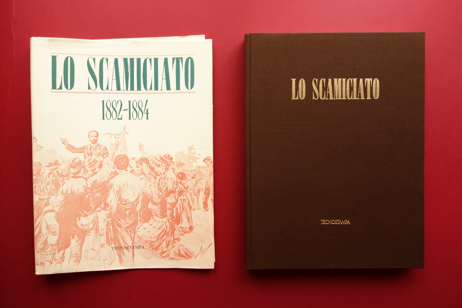 Lo Scamiciato Voce del Popolo 1882-84 Reggio Emilia Anastatica 1992 …