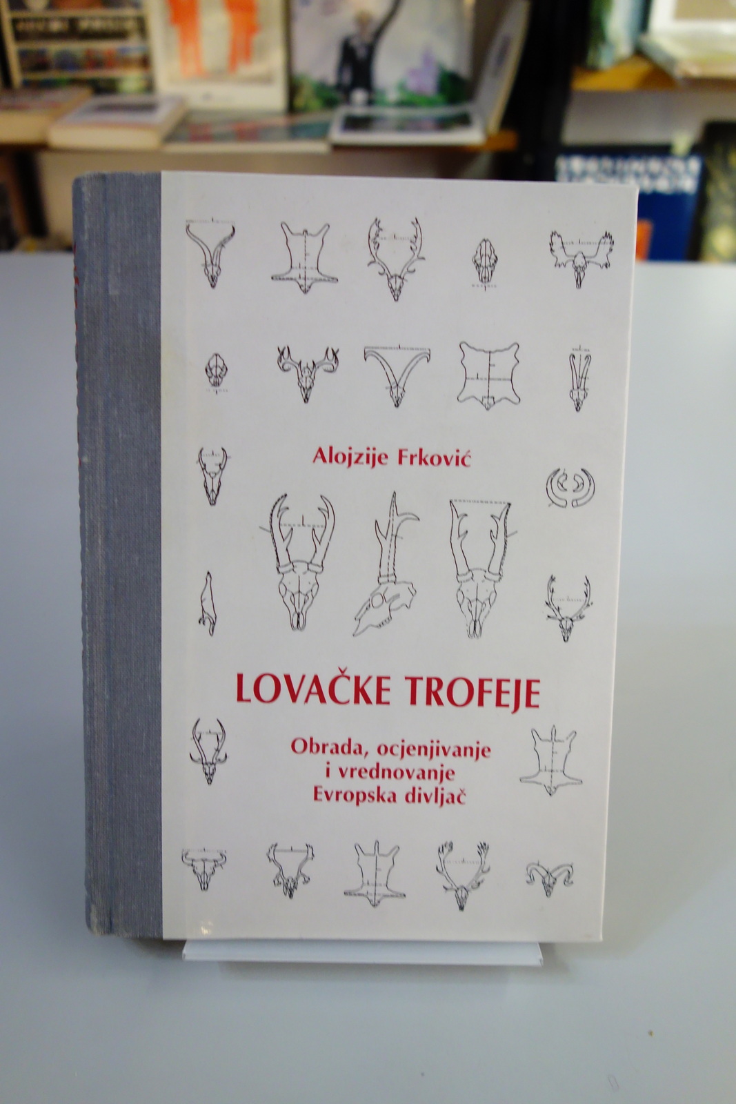 LOVACKE TROFEJE FRKOVIC TROFEI CACCIA CROAZIA HRVATSKA 1989
