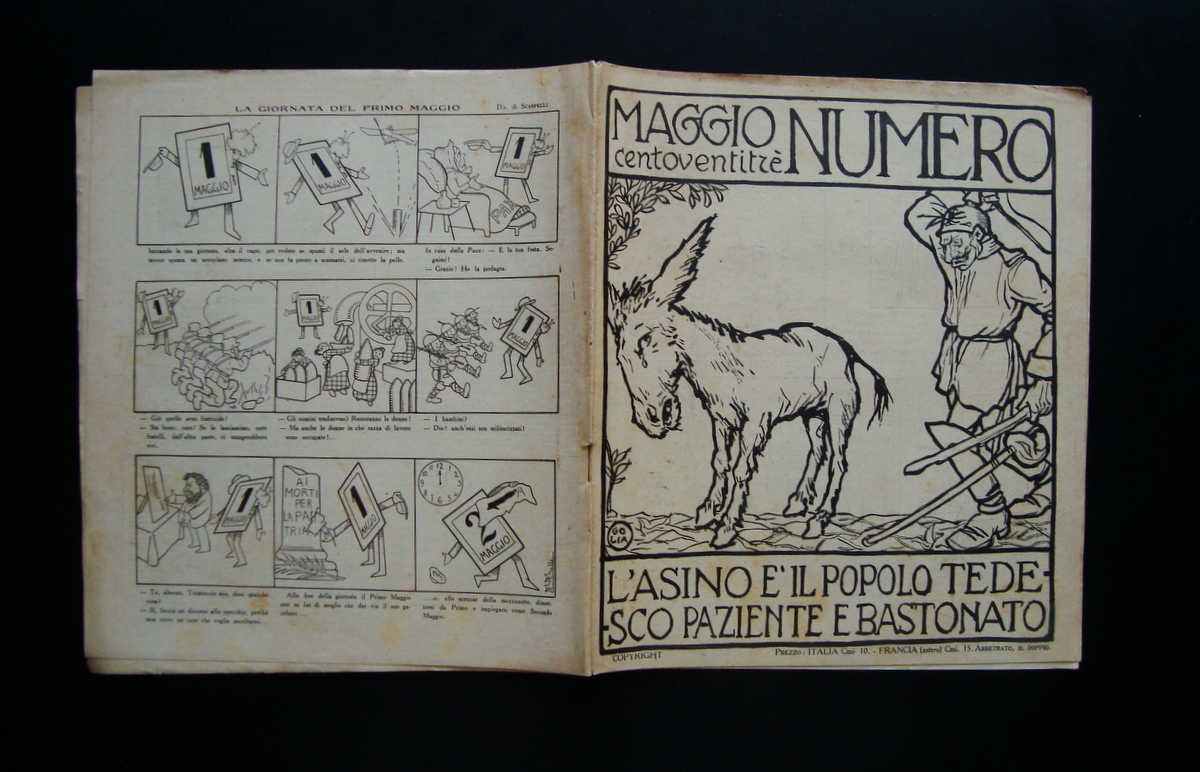 MAGGIO NUMERO 123 Anno IV 30 Aprile 1916 Torino Golia …