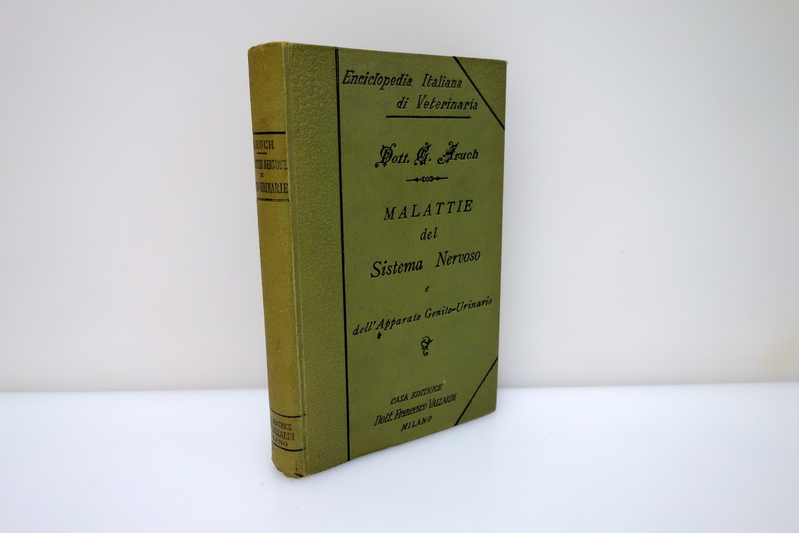 Malattie del Sistema Nervoso Apparato Genito-Urinario Vallardi 1900 Veterinaria