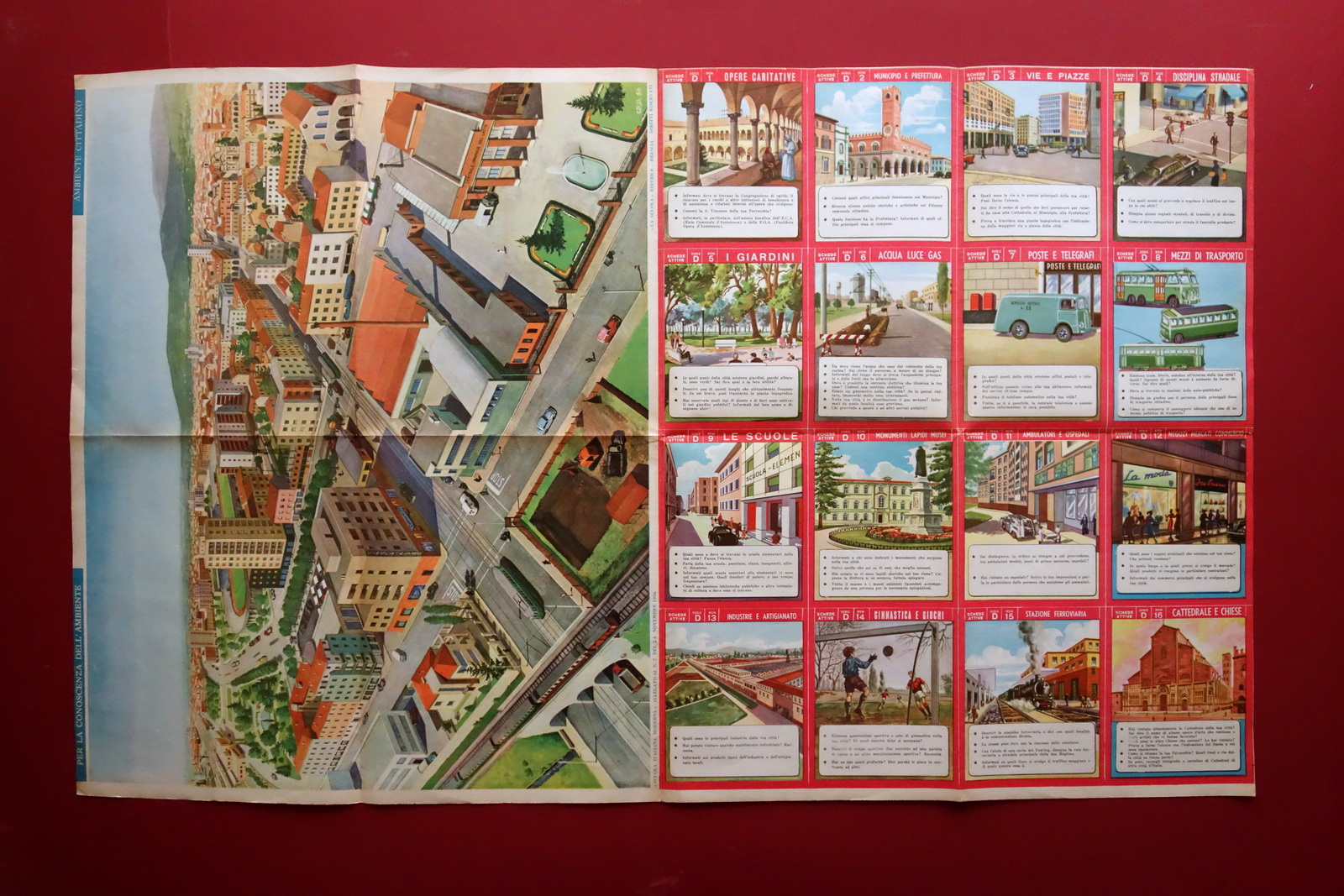 Manifesto a Colori Per la Conoscenza dell'Ambiente Città La Scuola …