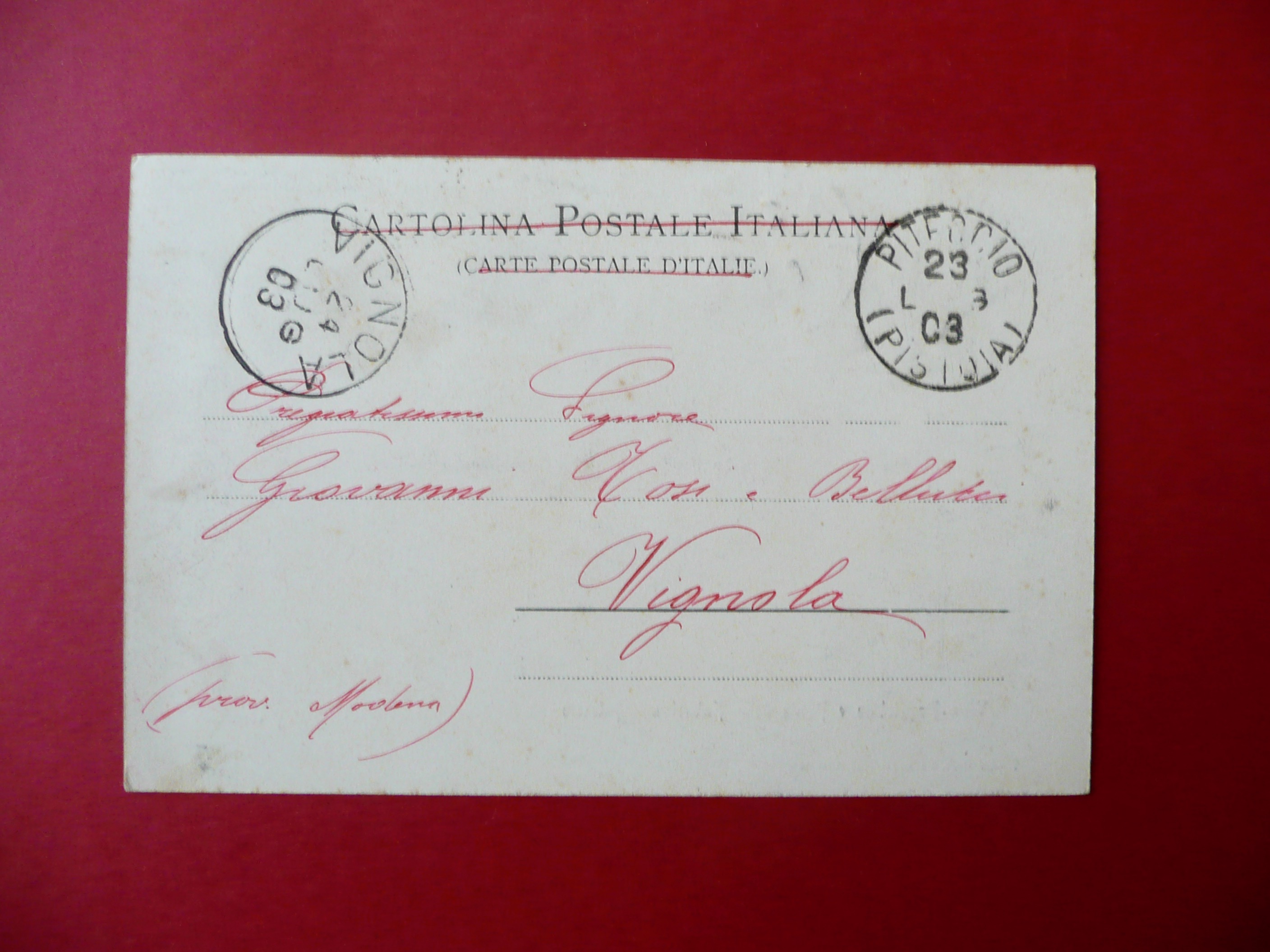 Manifesto Comune di Modena Sindaco Carnevale Corso delle Carrozze 23/2/1862