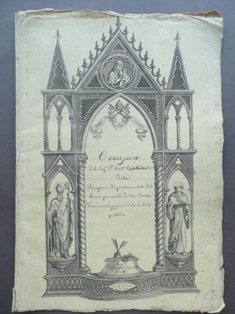 Manoscritto Compra Antonio Contarelli Budrio Barbiano Bologna 1811