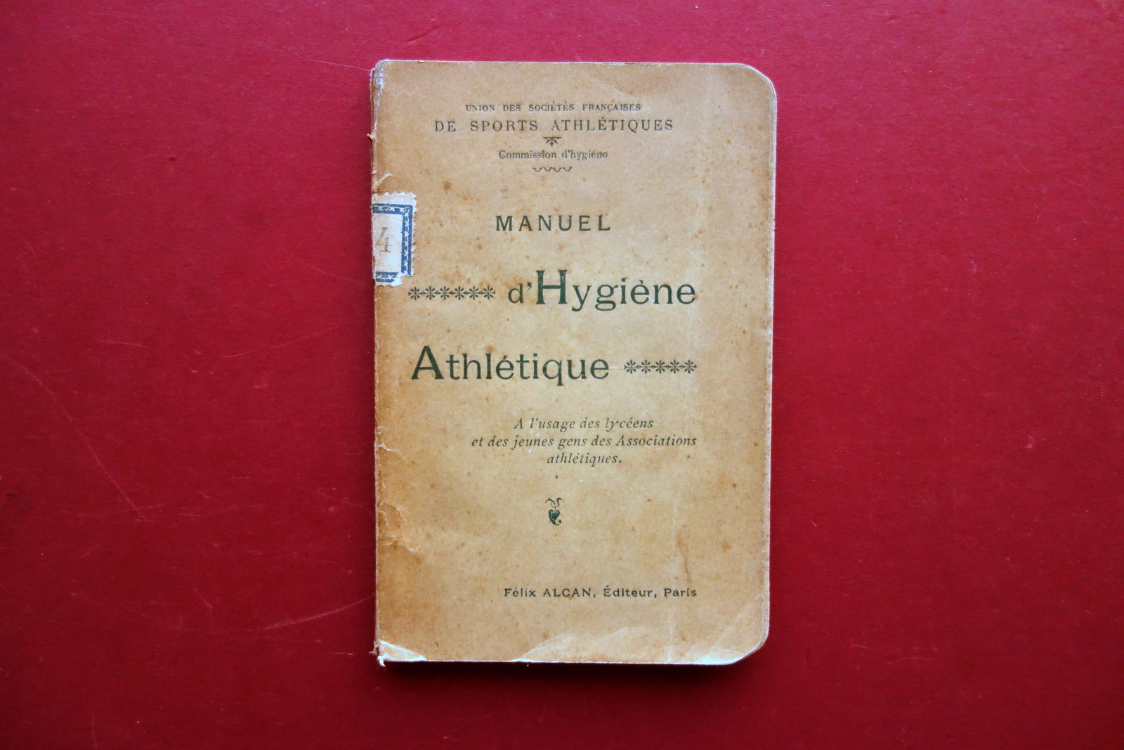 Manuel d'Hygiene Athletique a l'Usage des Lyceens Alcan Paris 1895 …