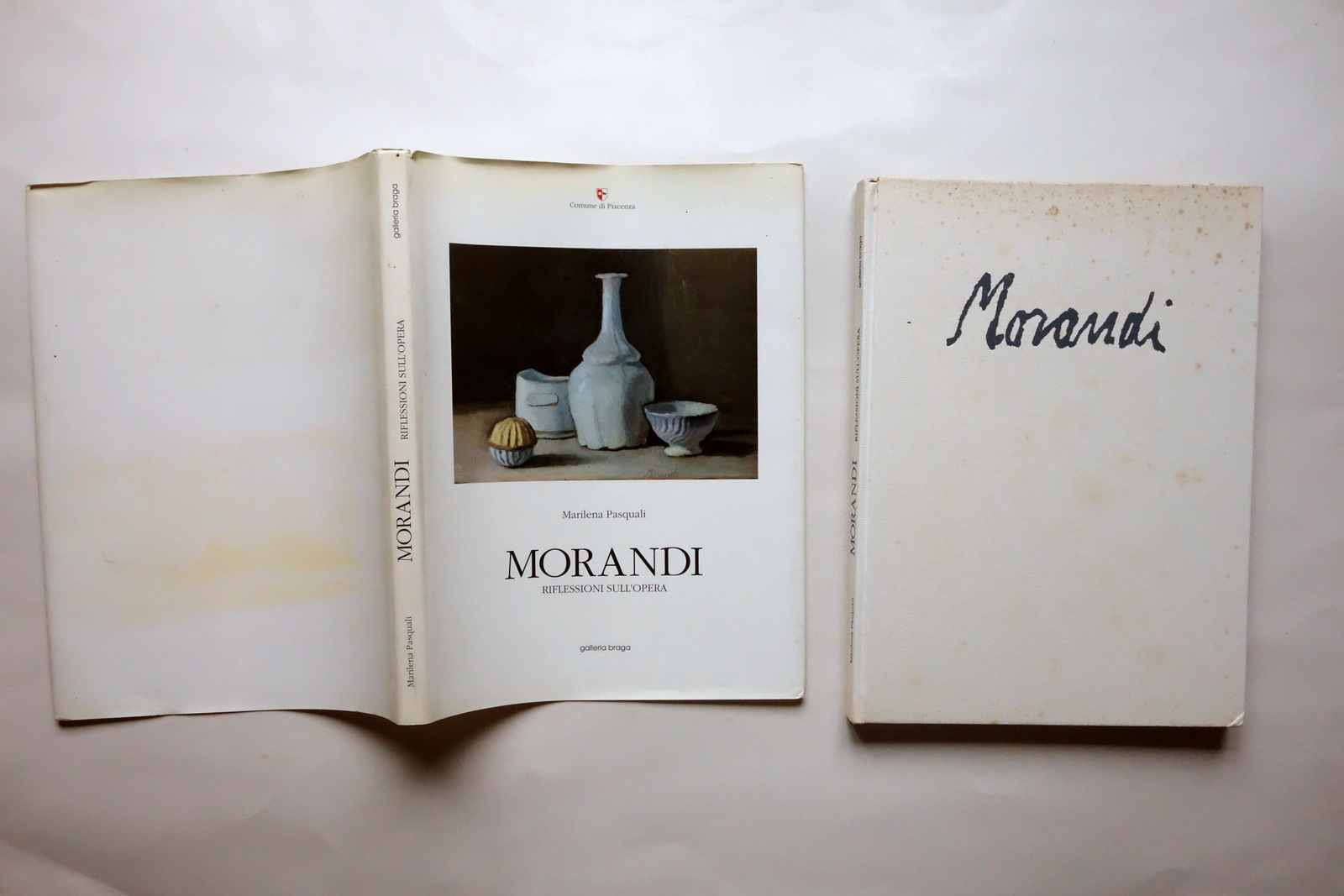 Marilena Pasquali Morandi Riflessioni sull'Opera Galleria Braga Piacenza 1991