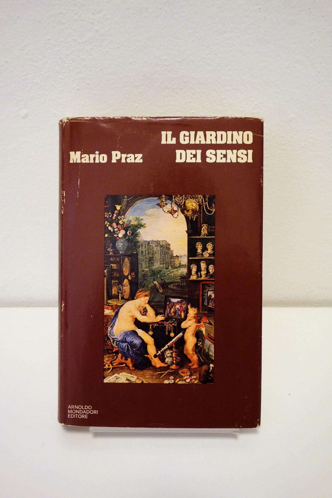 Mario Praz Il Giardino dei Sensi Mondadori 1975 1° Edizione