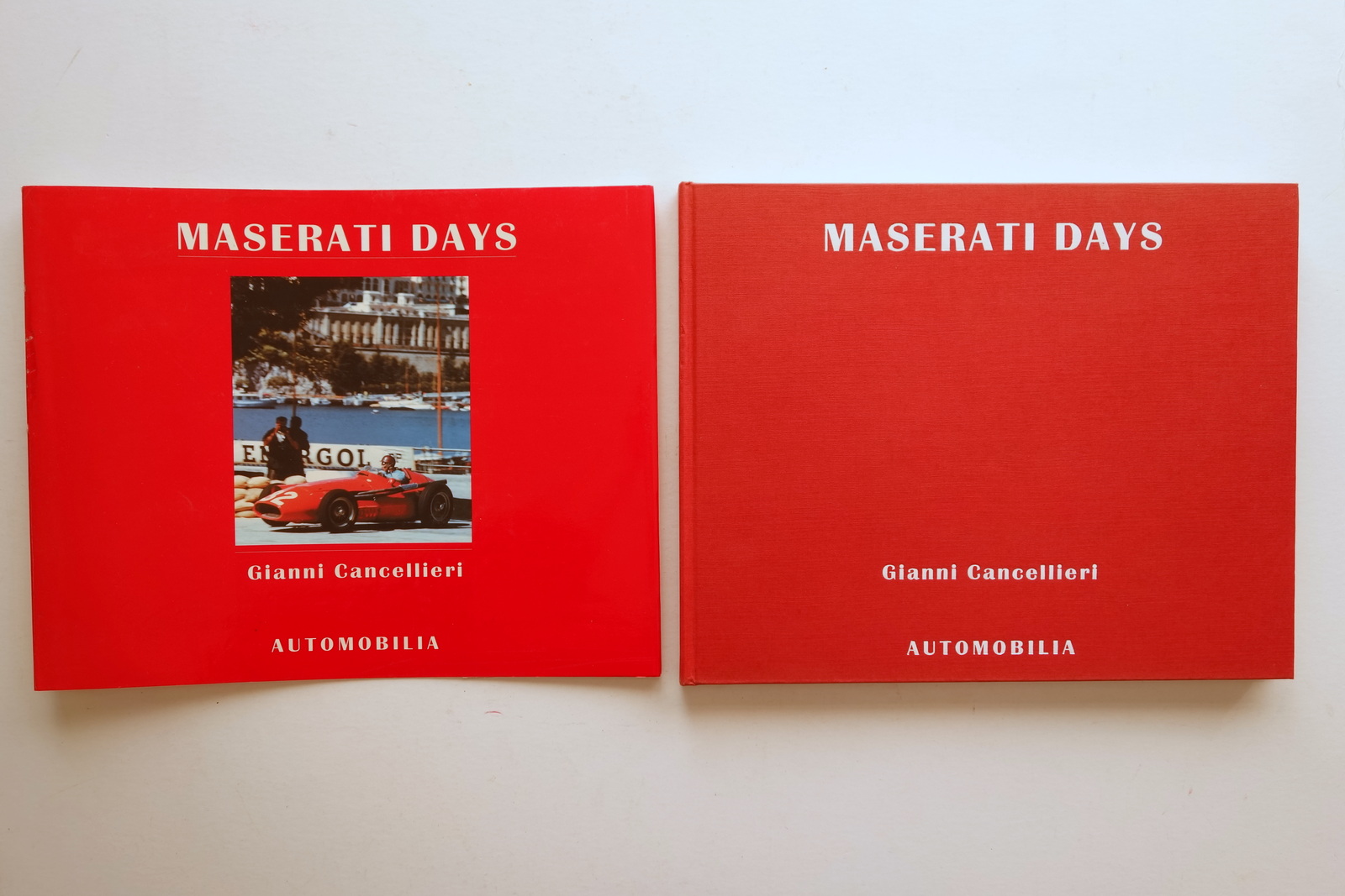 Maserati Days Gianni Cancellieri Automobilia Milano 1999 Ottimo