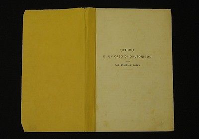 Medicina Oculistica fine '800 Spettroscopia Annibale RiccÚ Un caso di …