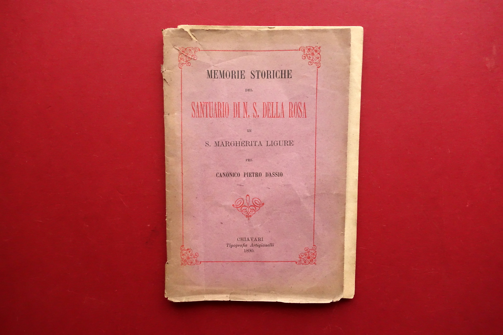 Memorie Storiche del Santuario di N. S. Della Rosa S. …