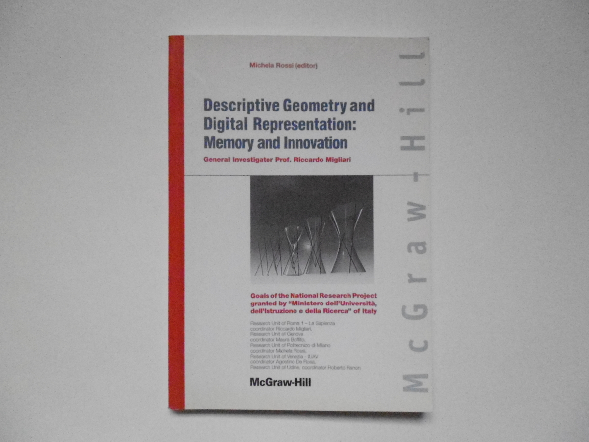 Migliari Descriptive Geometry And Digital Representation McGraw-Hill 2012