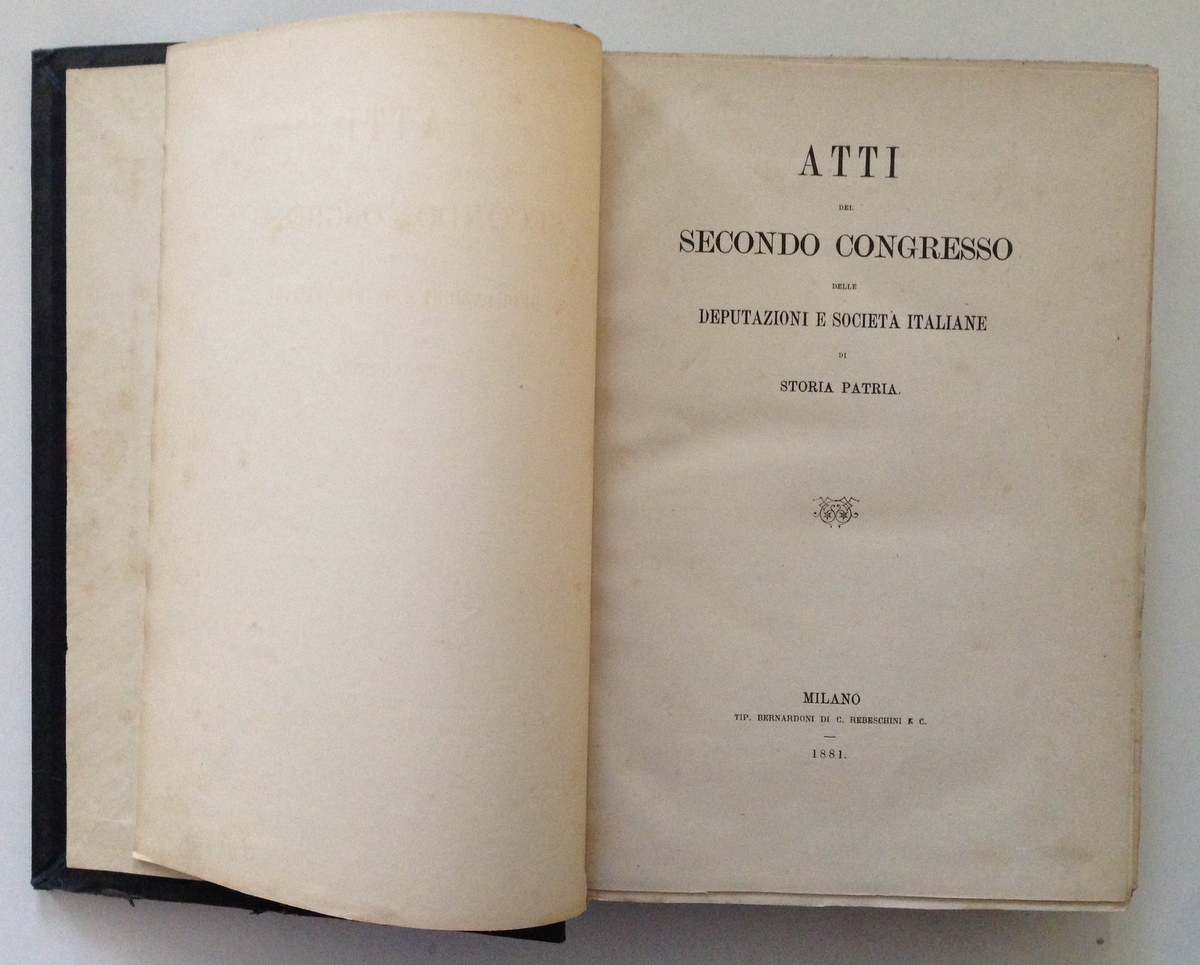 MISCELLANA DEPUTAZIONI SOCIETA' ITALIANE DI STORIA PATRIA RACCOLTA ATTI NAPOLI