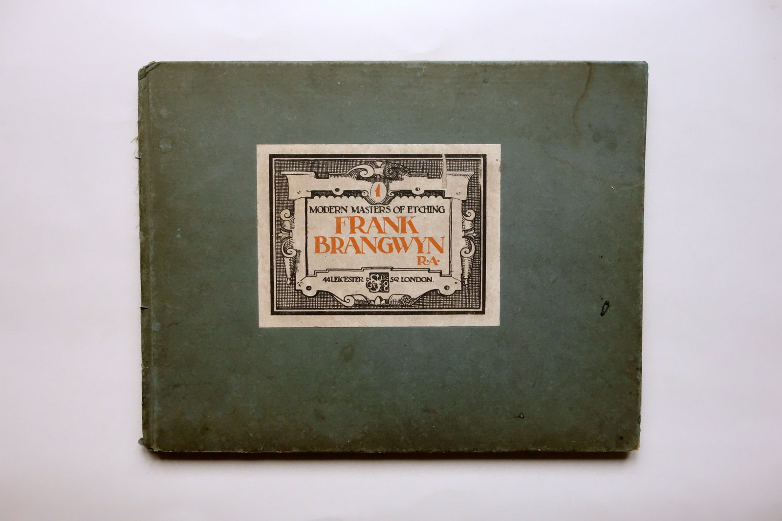 Modern Masters of Etching Franck Brangwyn Part One The Studio …