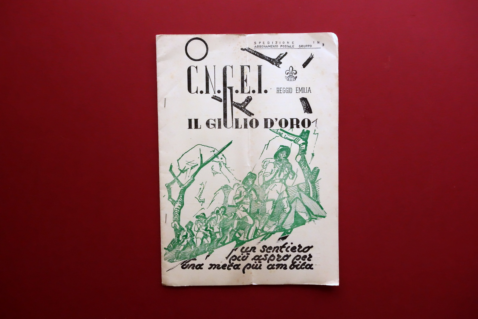 Montagna Scout C.N.G.E.I. Giglio Oro Reggio Emilia 1966