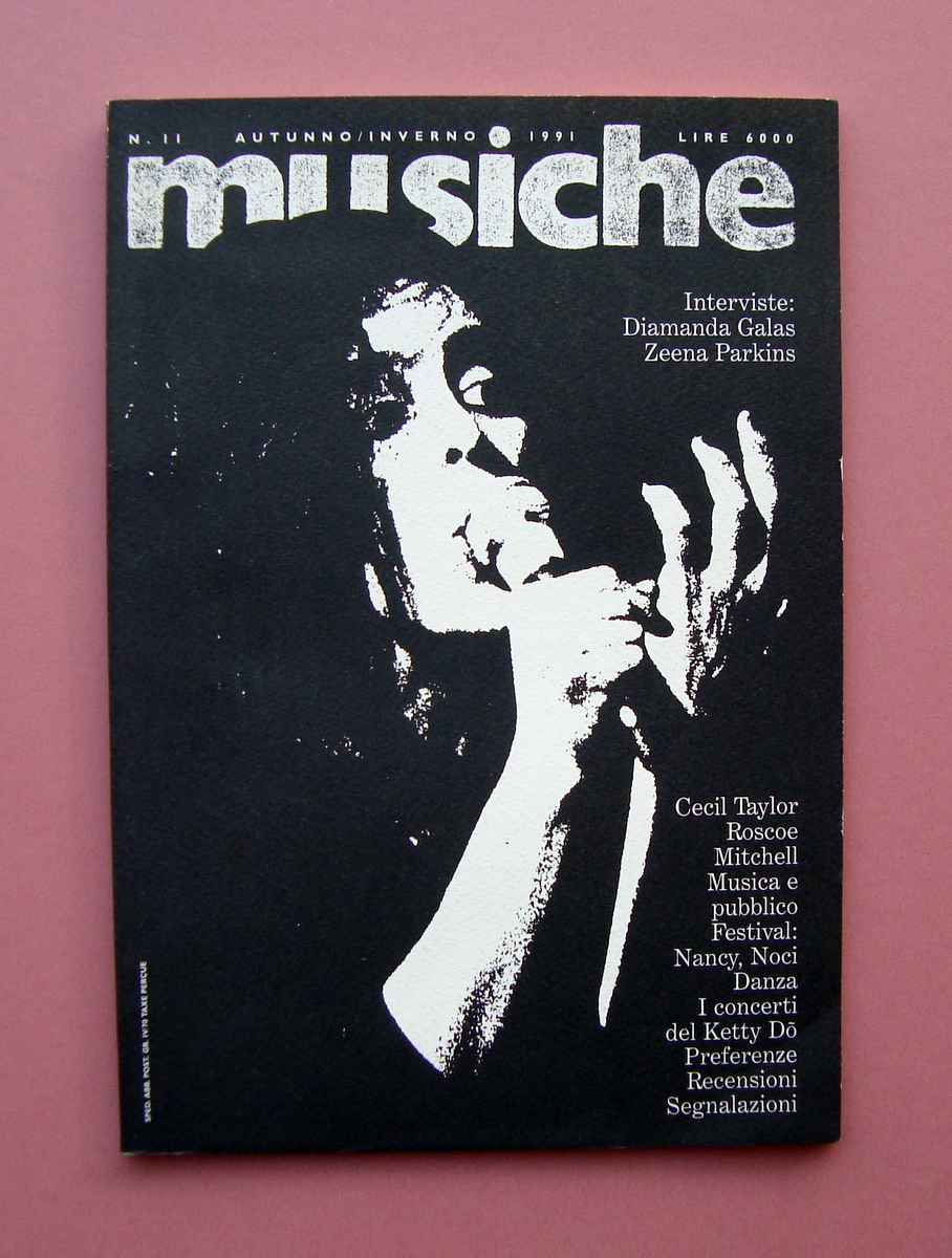 Musiche N 11 Autunno Inverno 1991 Diamanda Galas intervista prima …