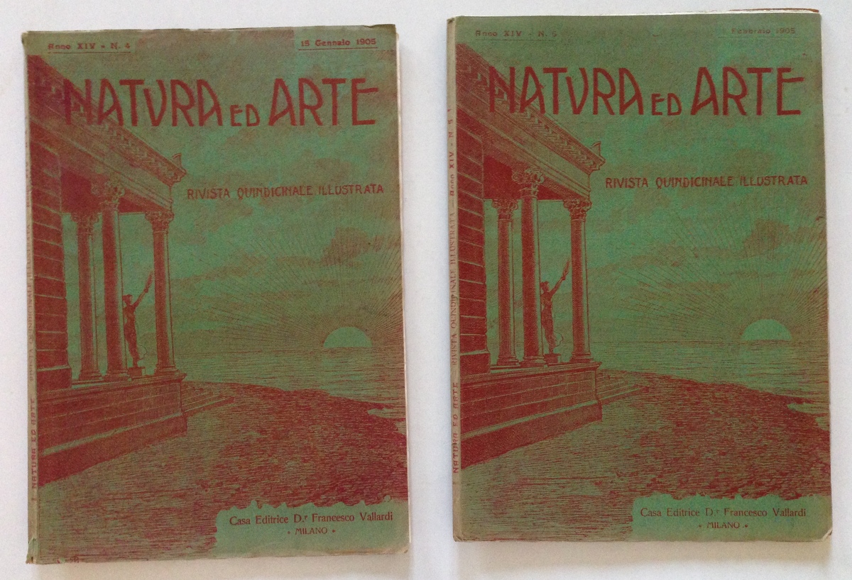 Natura ed Arte Gennaio Febbraio 1905 N 4 5 Bellini …