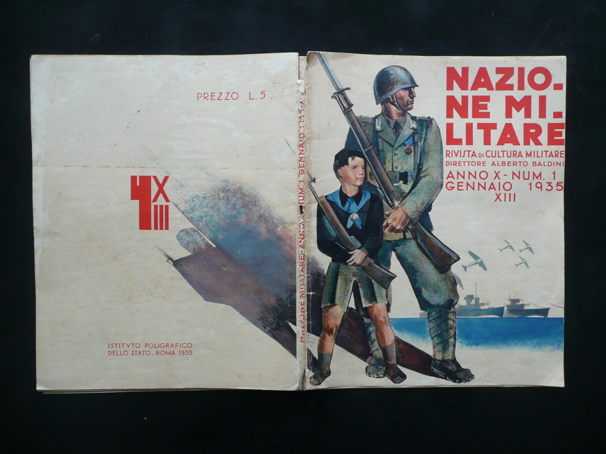 Nazione Militare Rivista Anno X Numero 1 Gennaio 1935 Della …