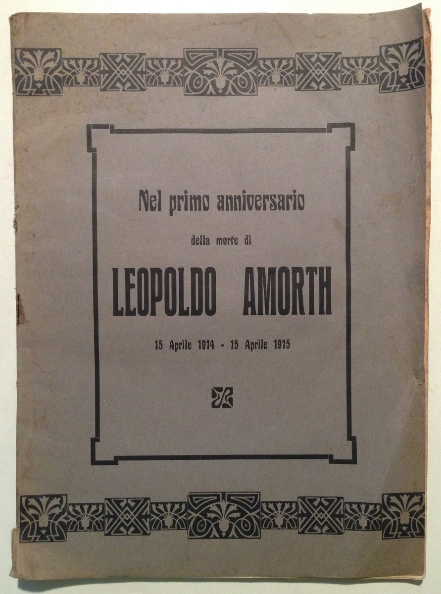 Nel Primo Anniversario della Morte di Leopoldo Amorth 15 Aprile …