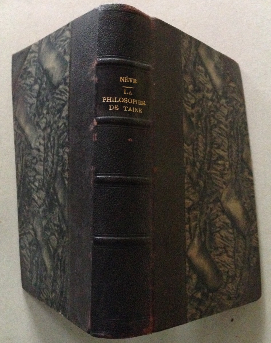 NËve La Philosophie de Taine Essai Critique Lecoffre Paris Dewit …