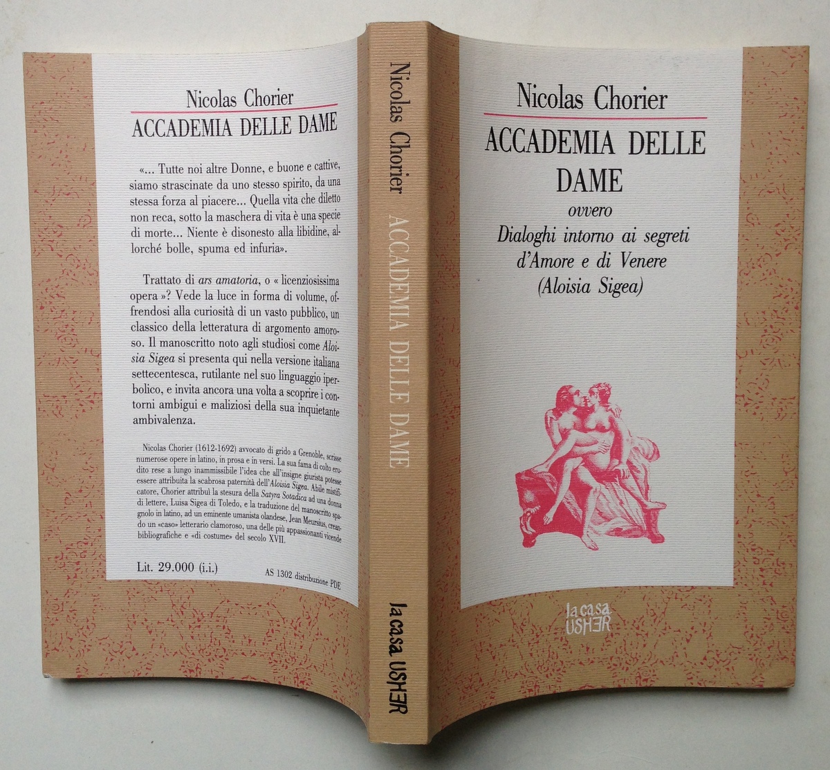 Nicholas Chorier Accademia Delle Dame Aloisia Sigea Gef Firenze 1990