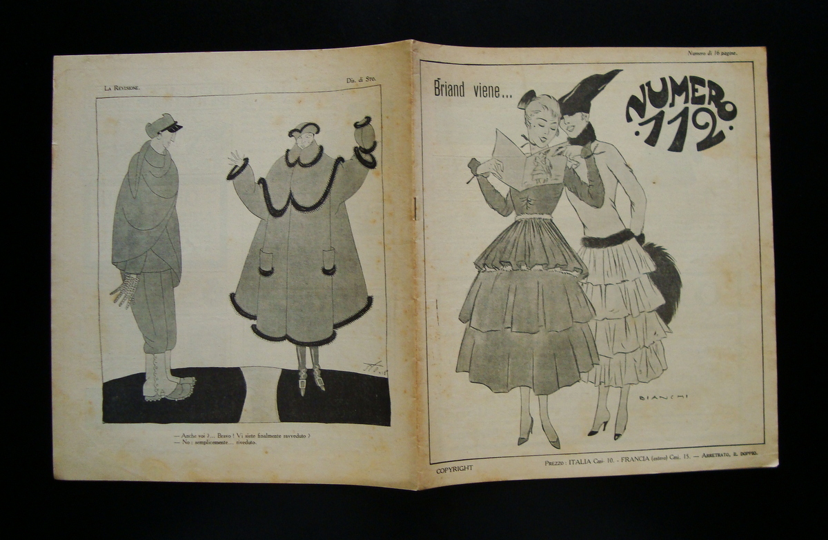 NUMERO 112 Anno IV 13 Febbraio 1916 Torino Golia Zeppegno