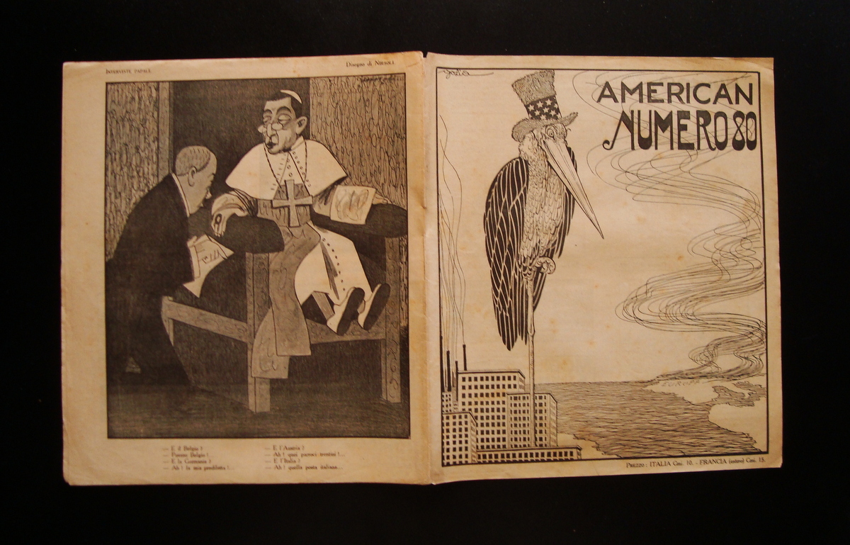 NUMERO 80 American Anno III 4 Luglio 1915 Torino Golia