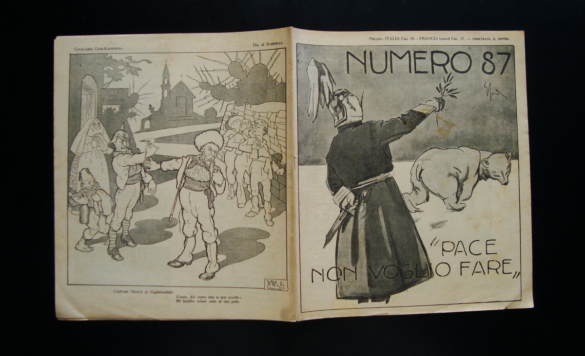 NUMERO 87 Anno III 22 Agosto 1915 Torino Sacchetti Sto …