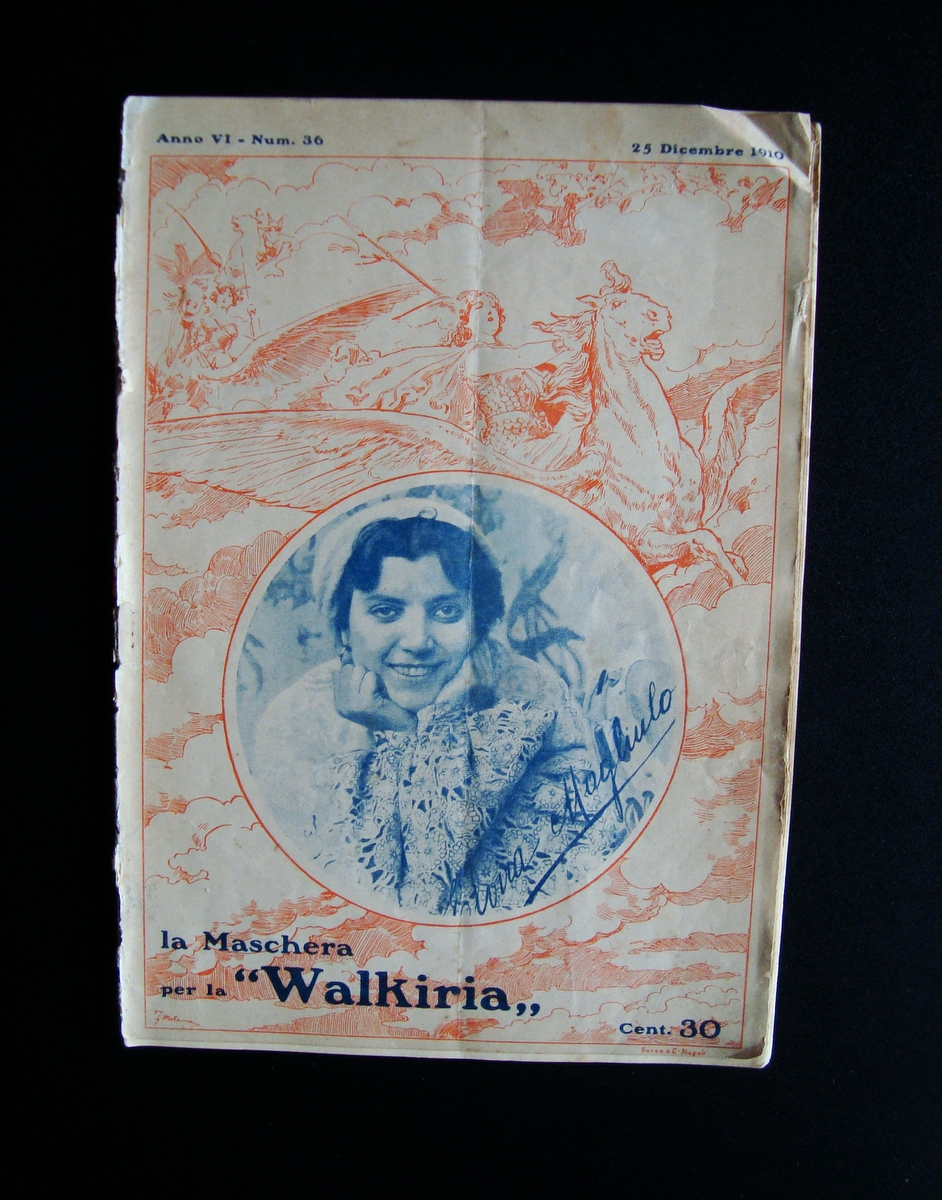 Numero speciale La maschera per la Walkiria San Carlo Napoli …