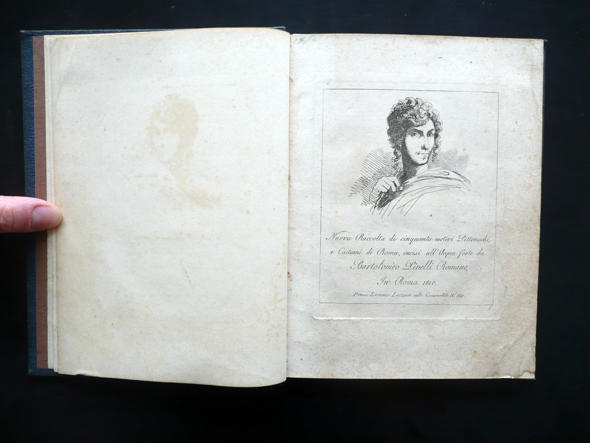 Nuova Raccolta di Cinquanta Motivi Pittoreschi e Costumi di Roma …