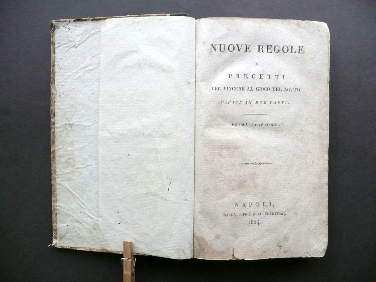 Nuove Regole e Precetti per Vincere al Gioco del Lotto …