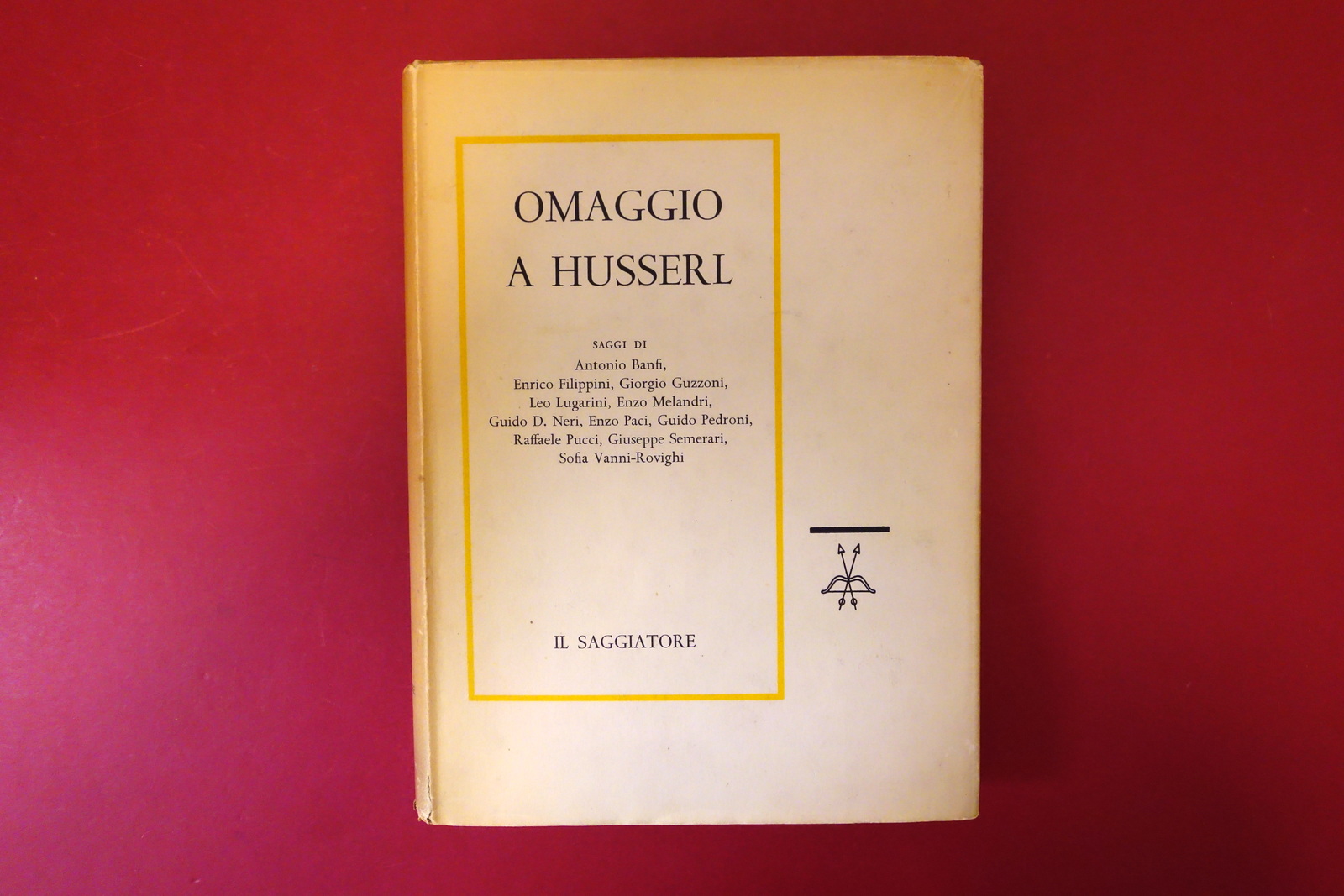 Omaggio a Husserl AA. VV. a cura di Enzo Paci …