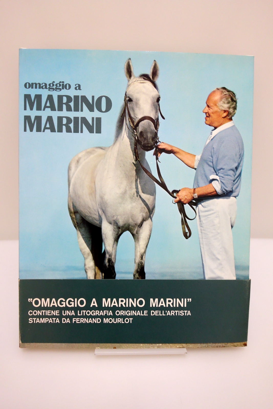 OMAGGIO A MARINO MARINI CON UNA SUA LITOGRAFIA ORIGINALE SILVANA …