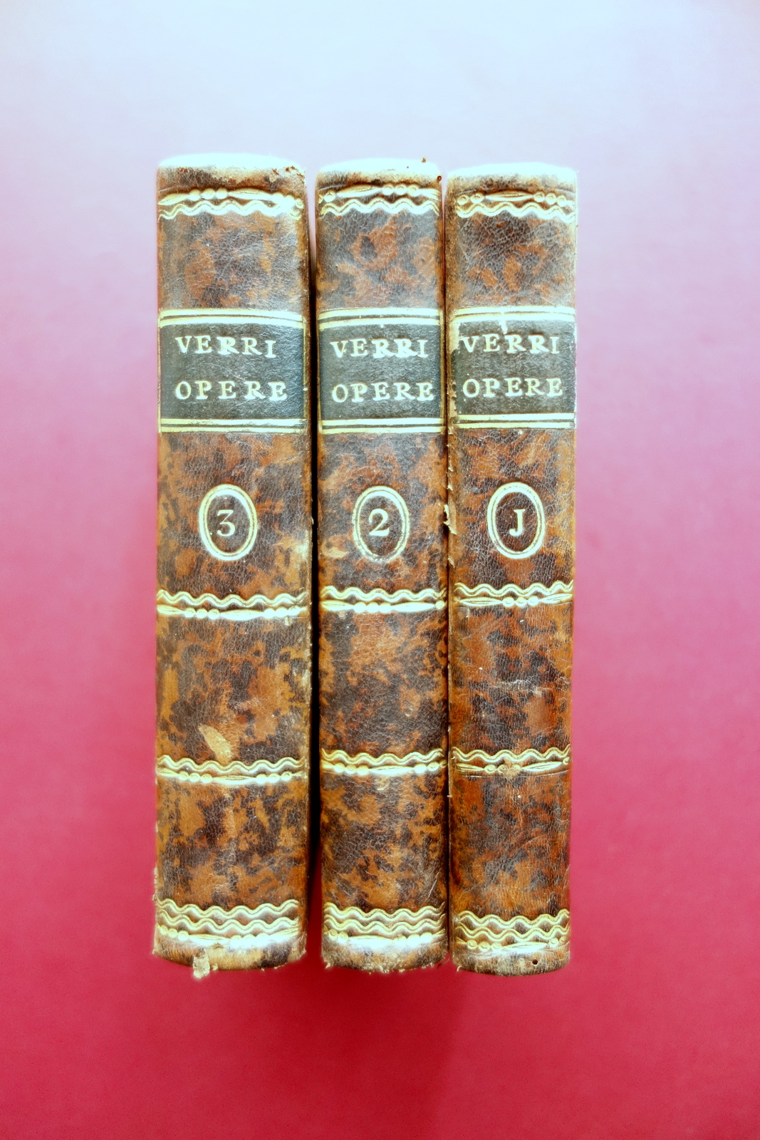 Opere Filosofiche di Pietro Verri Londra 1801 IV Tomi in …