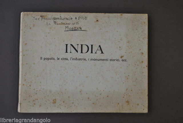 Oriente India Popolo Citt‡ Industrie Monumenti Storici Fotografie 1940